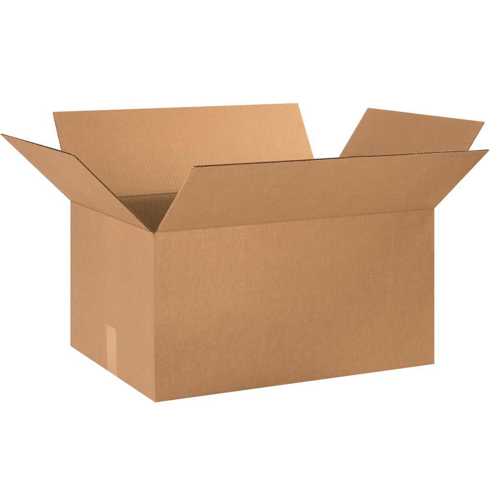 Partners Brand Corrugated Boxes, 13inH x 16inW x 24inD, 15% Recycled, Kraft, Bundle Of 15 MPN:241613