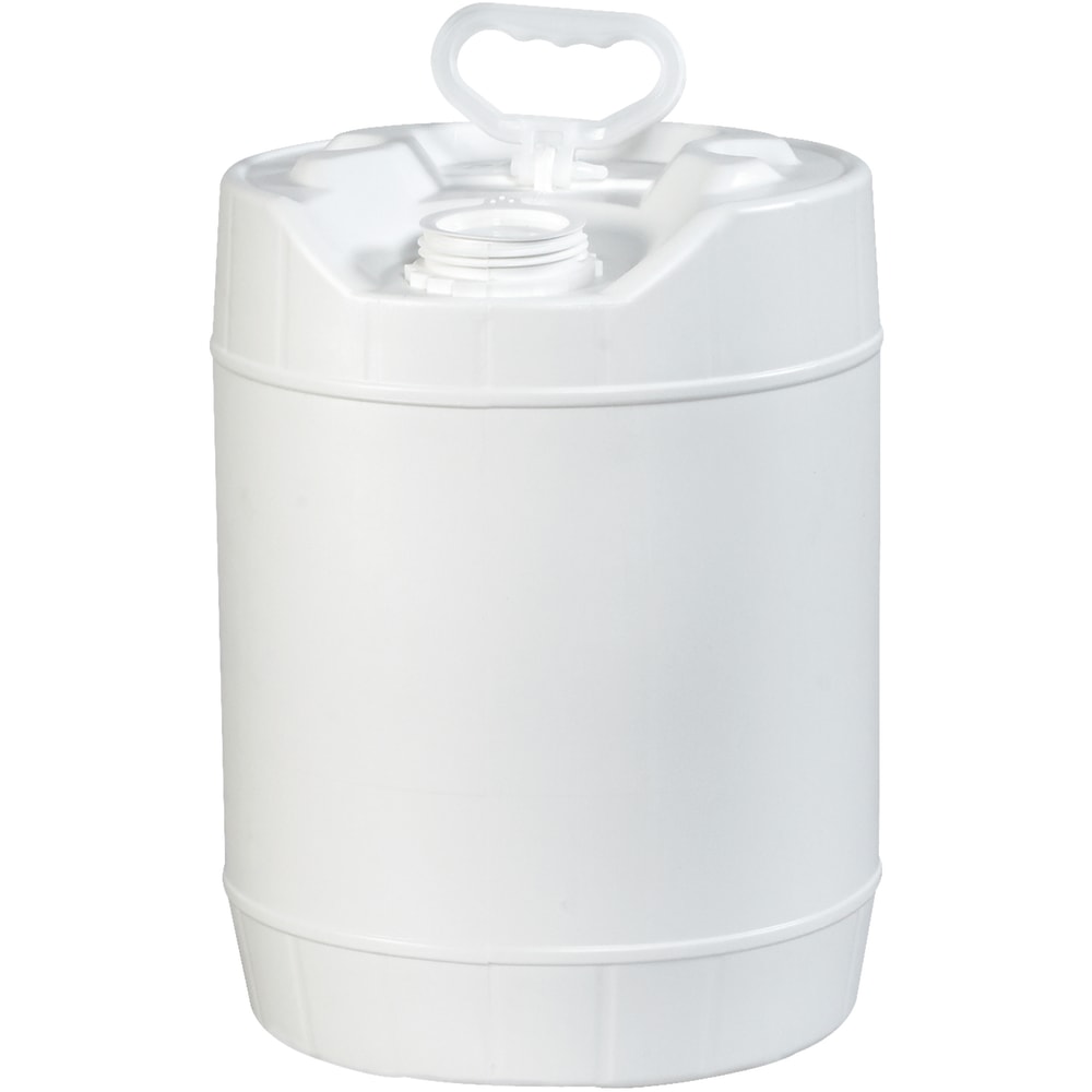 Partners Brand Plastic Pail Shipper, Closed Head, 5 Gallon, White MPN:HAZ1075