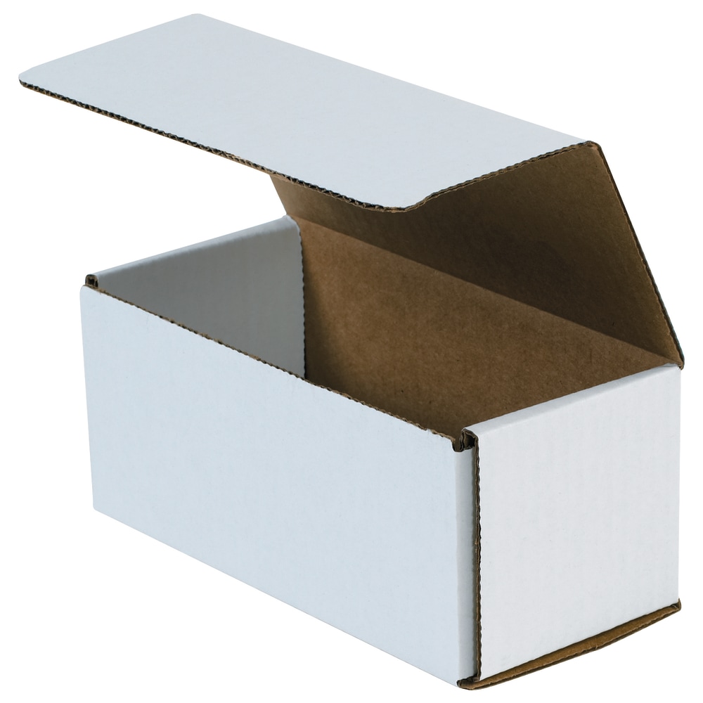 Partners Brand 11in Corrugated Mailers, 4inH x 4inW x 11inD, White, Pack Of 50 MPN:M1144