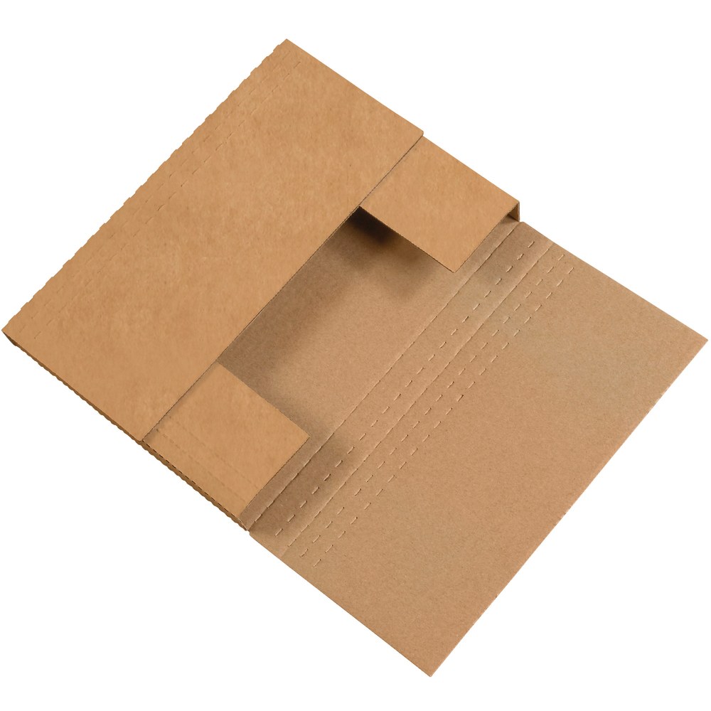Partners Brand Easy Fold Mailers, 12in x 9in x 3in, Kraft, Pack Of 50 MPN:M12932BFK