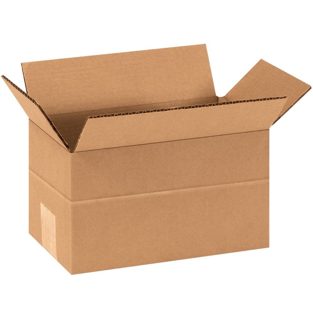 Partners Brand Multi-Depth Corrugated Boxes, 9in x 5in x 5in, Scored 3in, Kraft, Pack Of 25 MPN:MD955