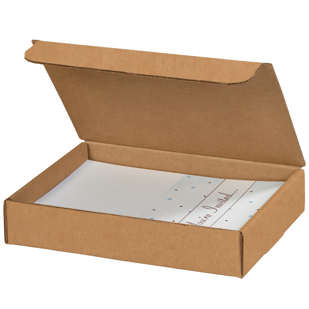 Partners Brand Literature Mailers, 9in x 6 1/2in x 1 3/4in, Kraft, Pack Of 50 MPN:ML961K