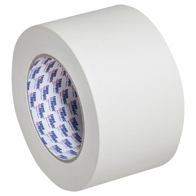 Tape Logic 2200 Masking Tape, 3in Core, 3in x 180ft, Natural, Case Of 12 MPN:T938220012PK