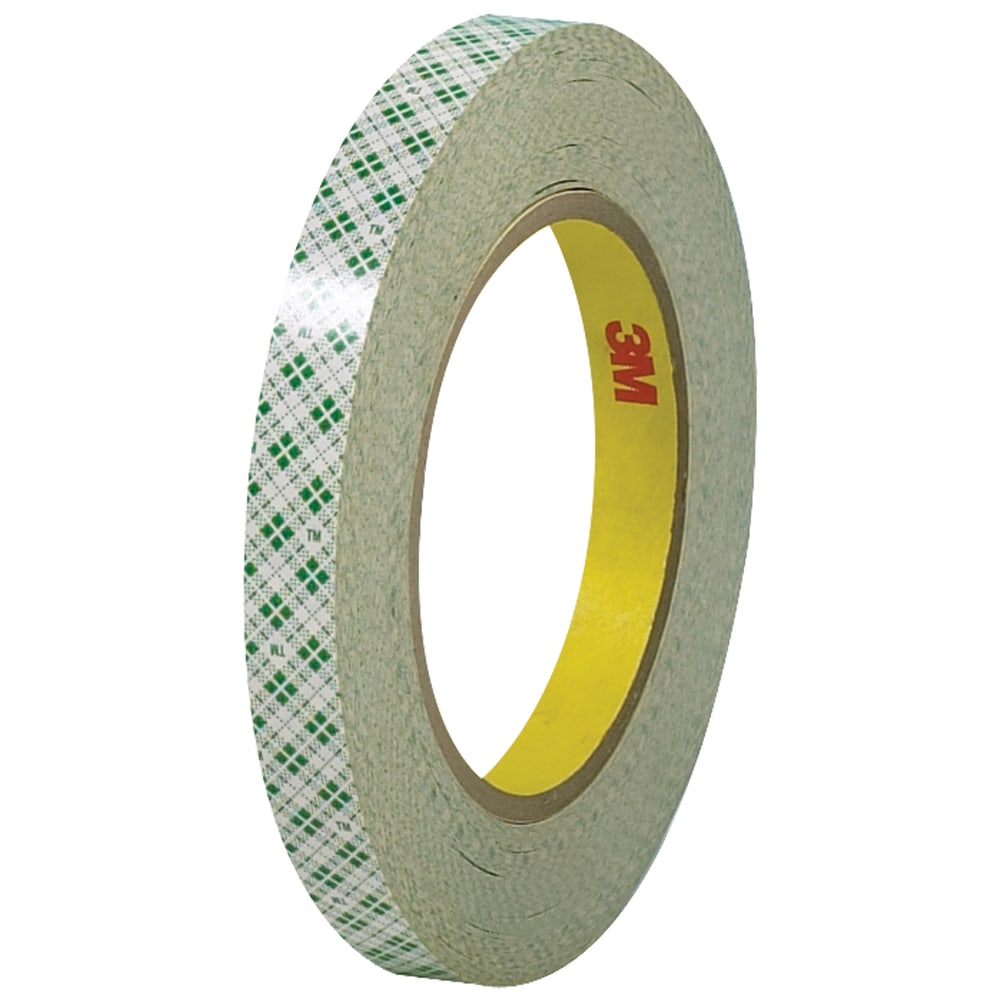 3M 410 Double-Sided Masking Tape, 3in Core, 0.5in x 108ft, Off-White, Case Of 3 MPN:T9534103PK