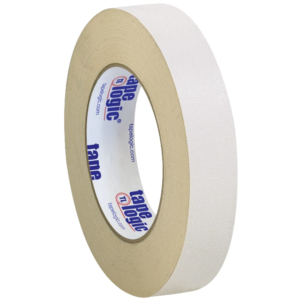 Tape Logic Double-Sided Masking Tape, 3in Core, 1in x 36 Yd., Tan, Case Of 36 MPN:T955592