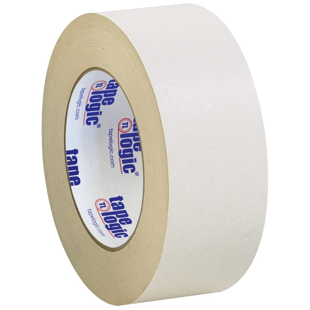 Tape Logic Double-Sided Masking Tape, 3in Core, 2in x 36 Yd., Tan, Case Of 24 MPN:T957592