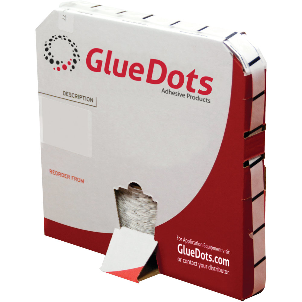 Glue Dots Super High Tack Glue Dots, Low Profile, 1/4in, Clear, Pack Of 4, 000 MPN:FSC12122A..011