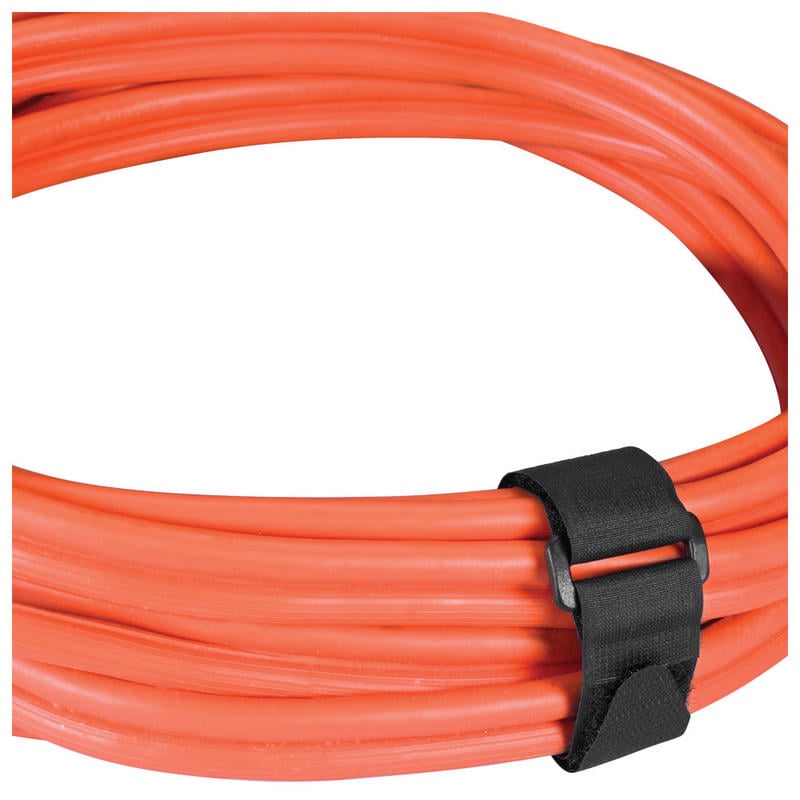 VELCRO Brand Cinch Straps, 1in x 12in, Black, Case Of 25 MPN:VEL184