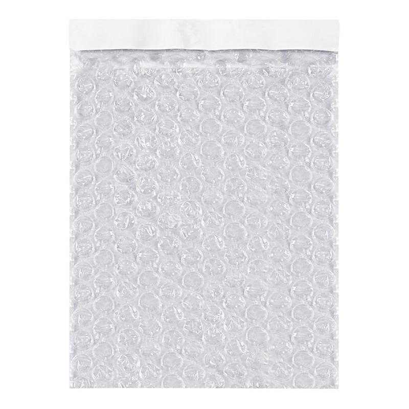 Partners Brand Self-Seal Bubble Pouches, 10-1/2inH x 10inW, Clear, Case Of 250 Pouches MPN:BOB1010