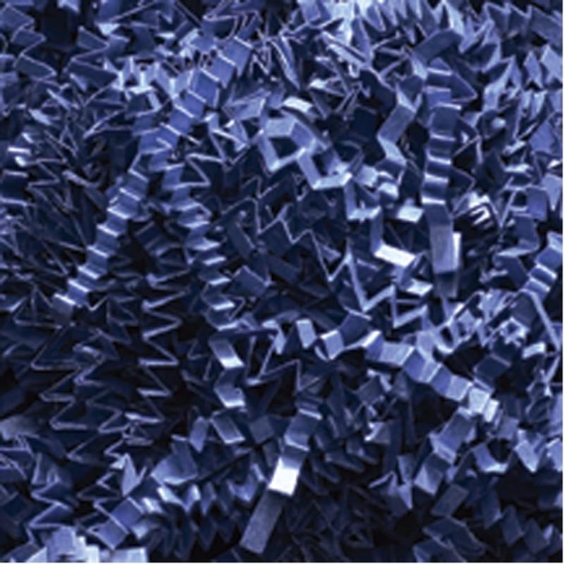 Partners Brand Navy Blue Crinkle PaPer, 10 lbs Per Case MPN:CP10C