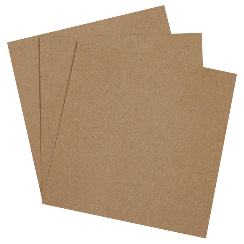 Partners Brand Chipboard Pads, 8in x 8in, Kraft, Case Of 675 MPN:CP88