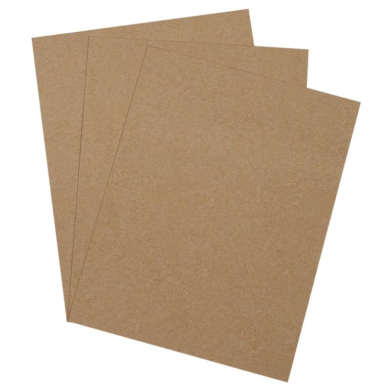 Partners Brand Heavy-Duty Chipboard Pads, 8 1/2in x 11in, Kraft, Case Of 750 MPN:CPHD8511