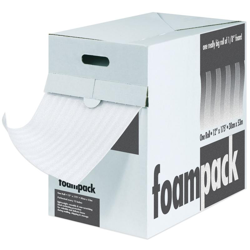 Foam Roll Dispenser Pack, 1/16in x 24in x 350ft, Perf At 12in MPN:FD11624