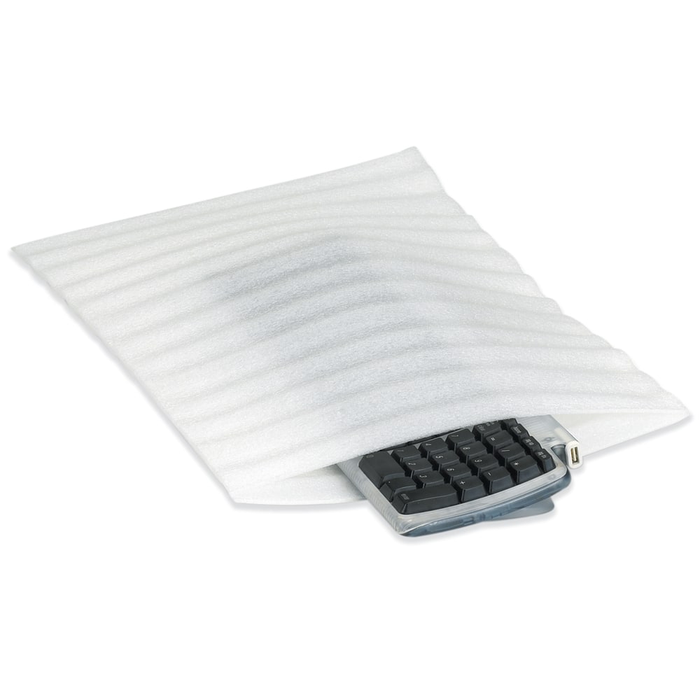 Partners Brand Foam Pouches, Flush-Cut, 6in x 9in x 1/8in, Pack Of 275 MPN:FP69