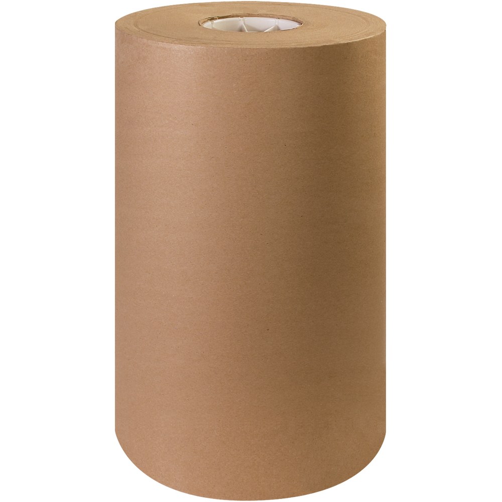 South Coast Paper Kraft Paper Roll, 30 Lb, 15in x 1, 200ft, Kraft MPN:KP1530