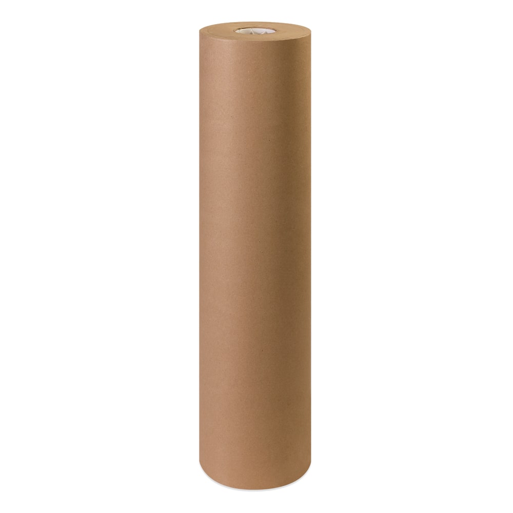 Partners Brand 100% Recycled Kraft Paper Roll, 30 Lb, 36in x 1, 200ft MPN:KP3630