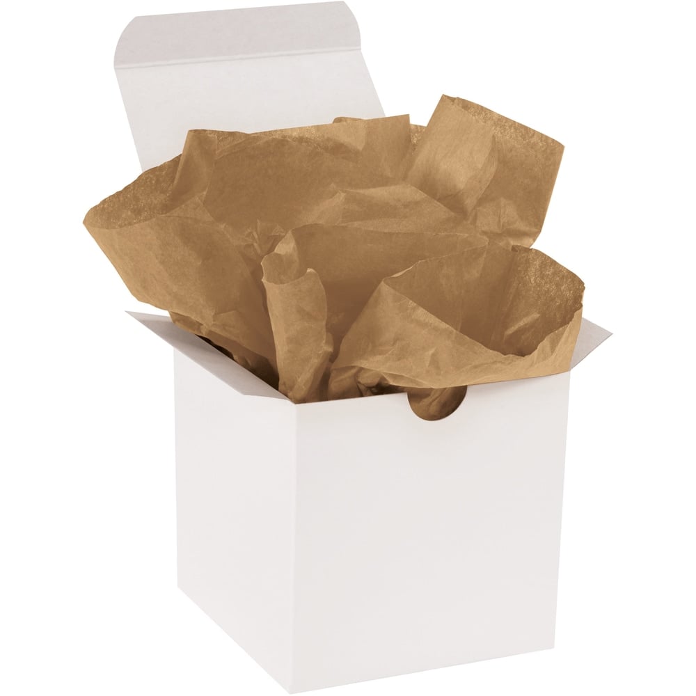 Partners Brand Gift-Grade Tissue Paper, 15in x 20in, Kraft, Pack Of 960 MPN:T1520I