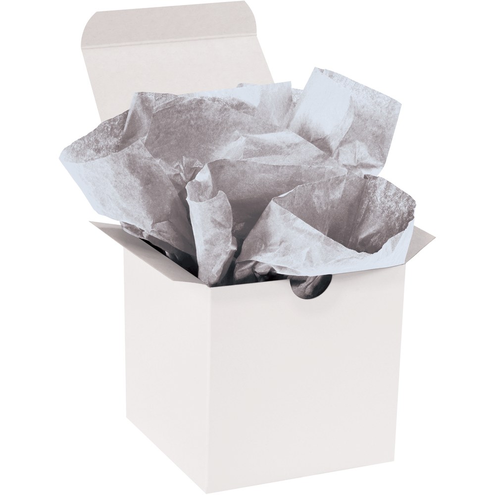 Partners Brand Gift-Grade Tissue Paper, 20in x 30in, Metallic Silver, Pack Of 200 MPN:T2030JJ