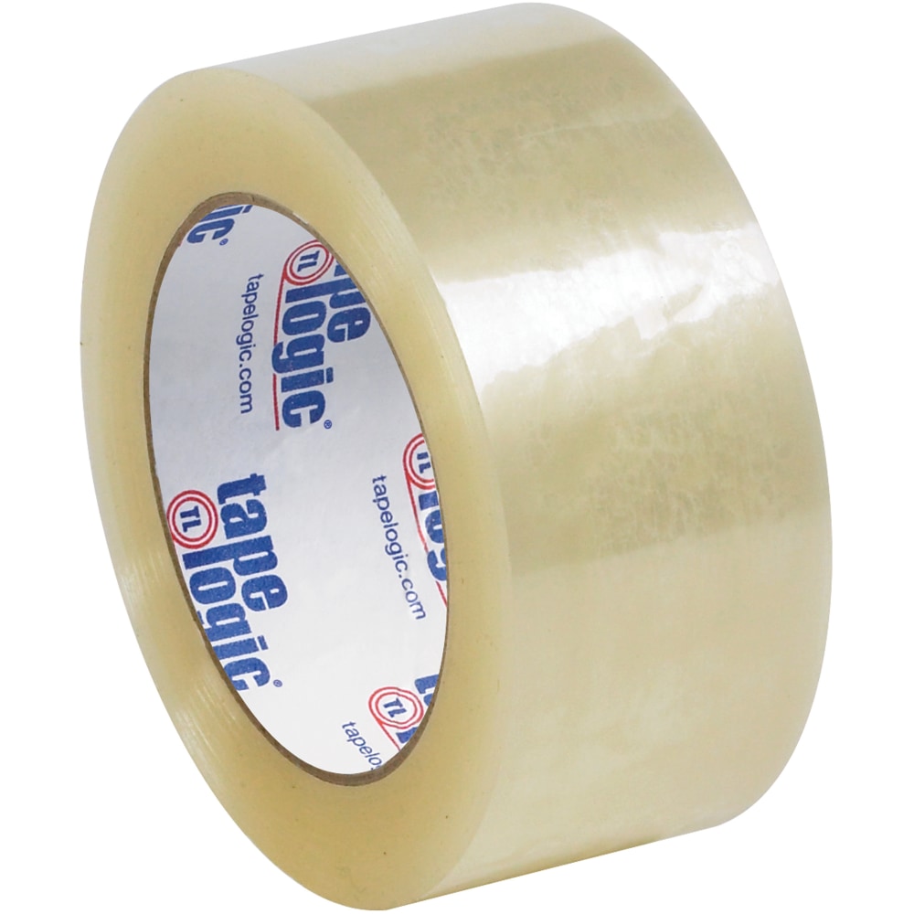 Tape Logic Quiet Carton-Sealing Tape, 3in Core, 3.1-Mil, 2in x 55 Yd., Clear, Pack Of 6 MPN:T9011316PK
