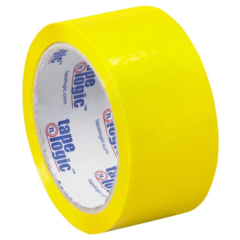 Tape Logic Carton Sealing Tape, 2in x 55 Yd., Yellow, Case Of 36 MPN:T90122Y