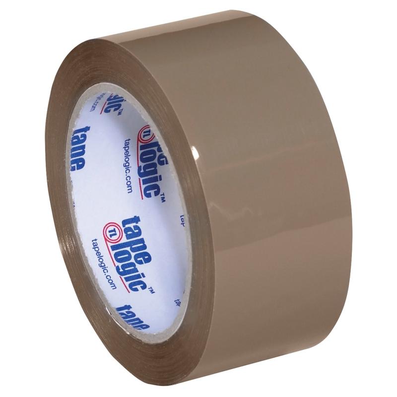 Tape Logic Acrylic Sealing Tape, 3in Core, 2in x 55 Yd., Tan, Pack Of 6 MPN:T901291T6PK