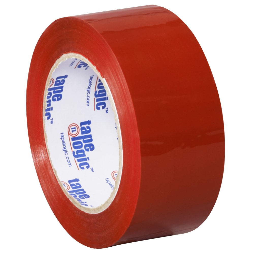 Tape Logic Carton Sealing Tape, 2in x 110 Yd., Red, Case Of 36 MPN:T90222R