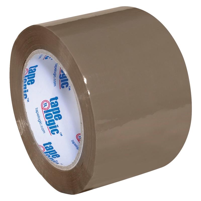 Tape Logic Acrylic Tape, 3in Core, 3in x 110 Yd., Tan, Case Of 24 MPN:T905170T