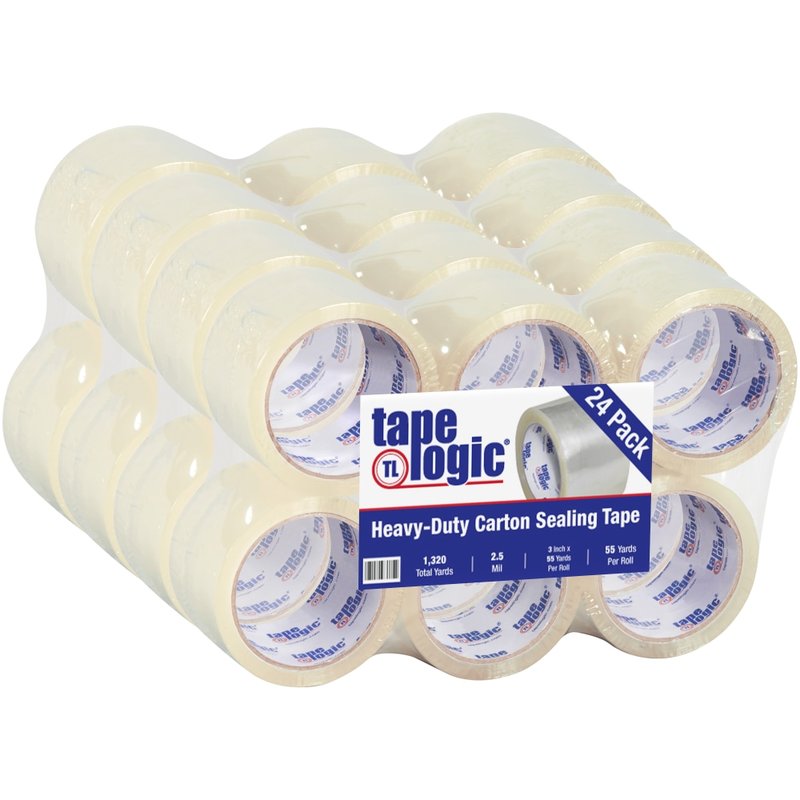 Tape Logic #900 Economy Tape, 3in x 55 Yd., Clear, Case Of 24 MPN:T906900
