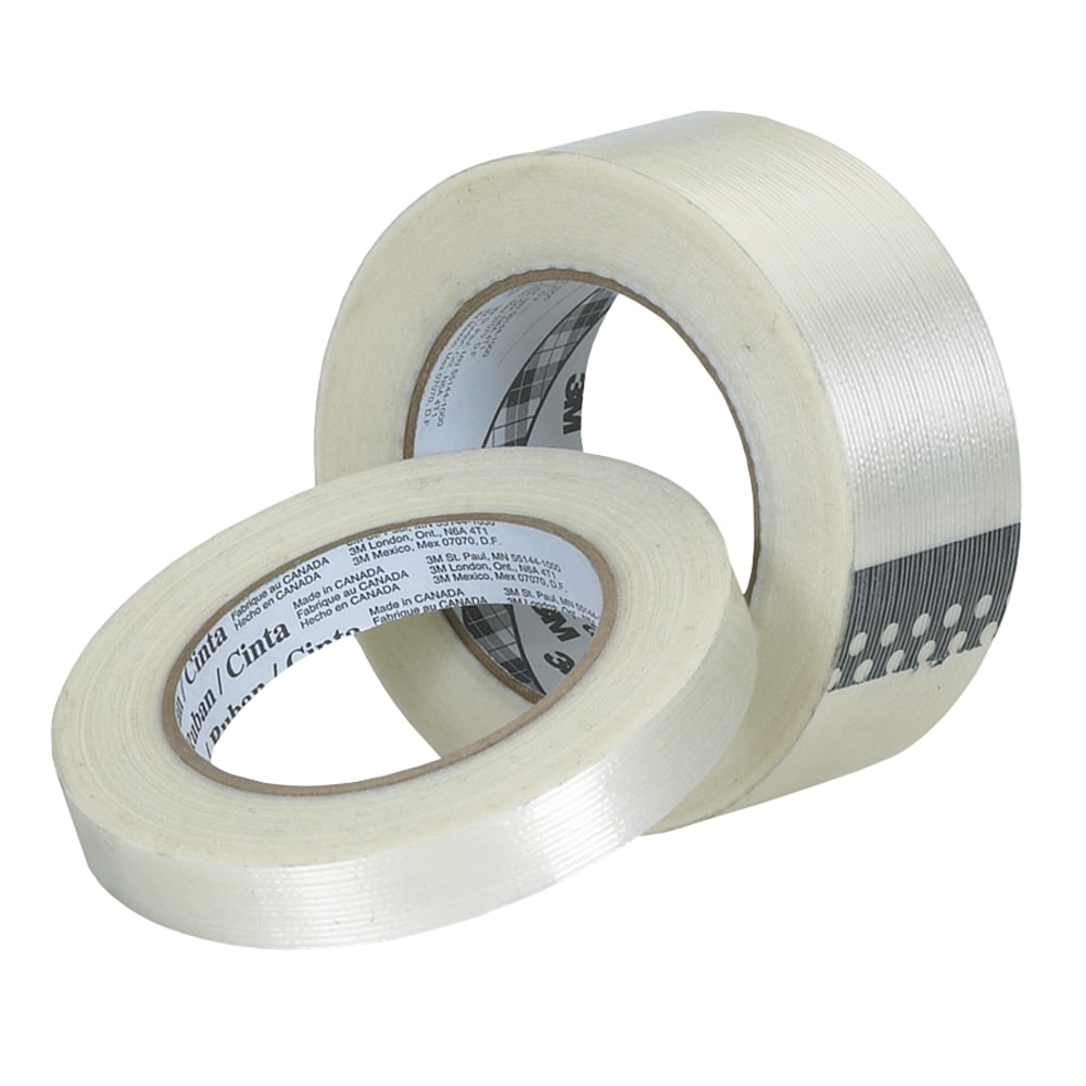 3M 8934 Strapping Tape, 2in x 60 Yd., Clear, Case Of 24 Rolls MPN:T9178934