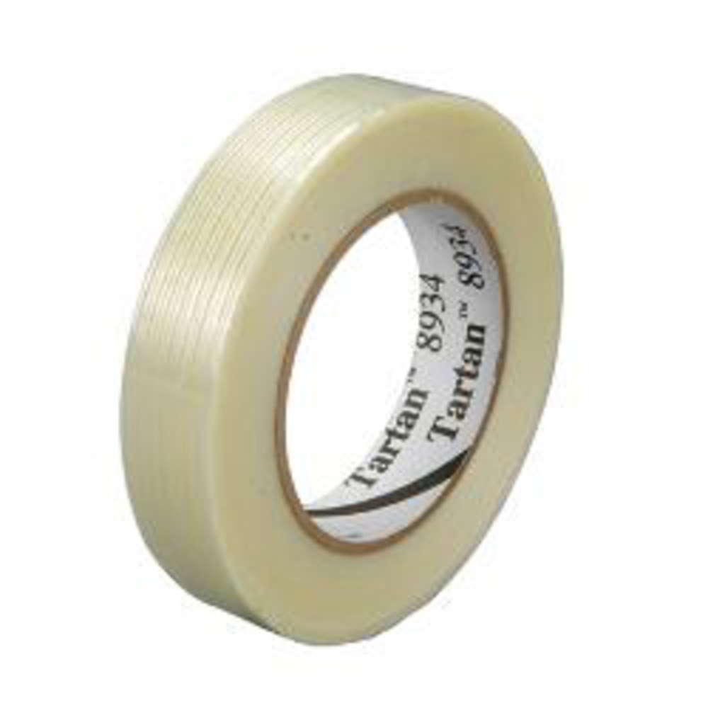 3M 8934 Strapping Tape, 2in x 60 Yd., Clear, Case Of 12 MPN:T917893412PK