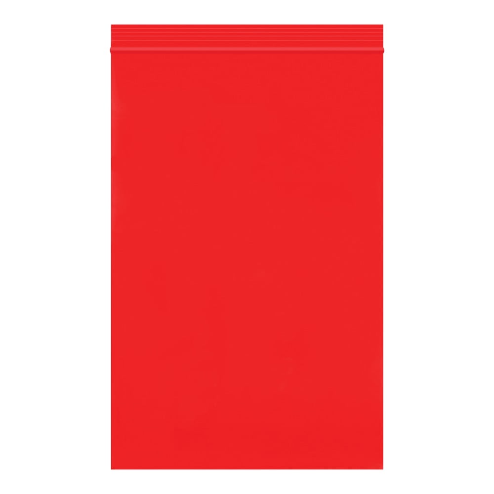 Partners Brand 2 Mil Colored Reclosable Poly Bags, 6in x 9in, Red, Case Of 1000 MPN:PB3615R