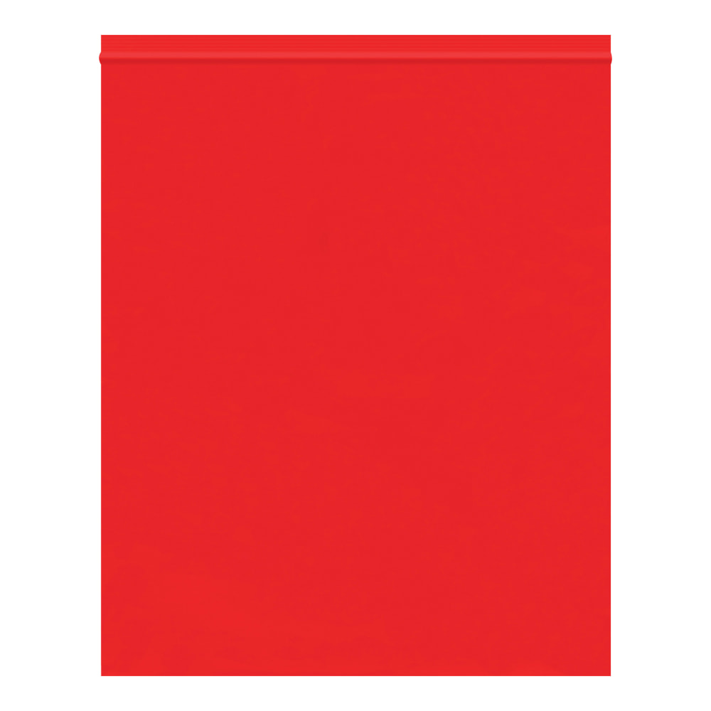 Partners Brand 2 Mil Colored Reclosable Poly Bags, 10in x 12in, Red, Case Of 1000 MPN:PB3655R