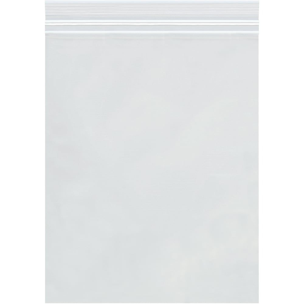Office Depot Brand 4 Mil Double Track Reclosable Poly Bags, 9in x 12in, Clear, Case Of 1000 MPN:PBDT3765