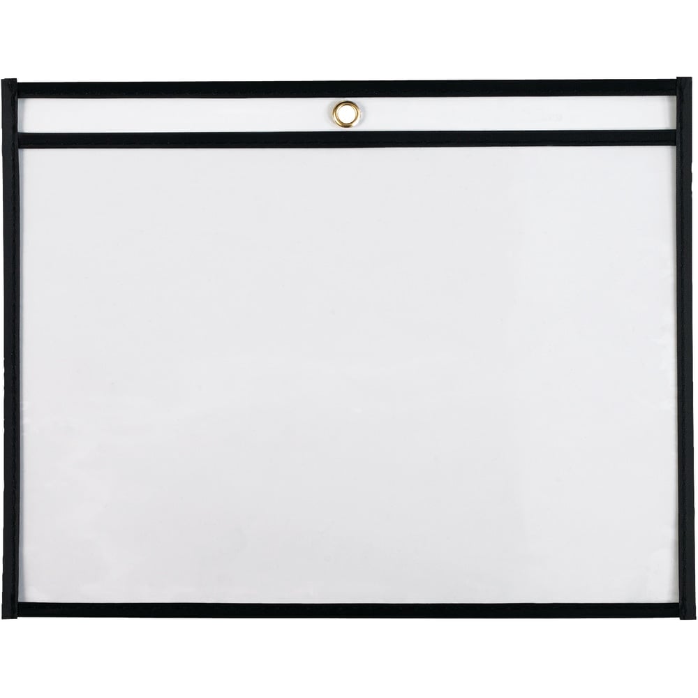 Partners Brand Job Ticket Holders, Side-Load, 9in x 12in, Black, Pack Of 25 MPN:FSC12122APELMA