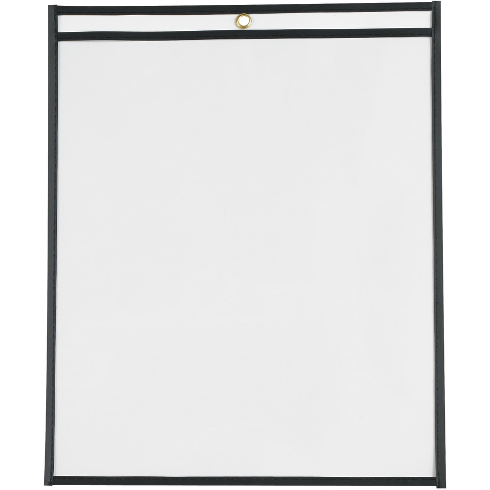 Partners Brand Job Ticket Holders, 12in x 15in, Black, Pack Of 25 MPN:FSC12122APPOLER
