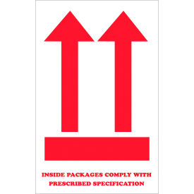 Tape Logic® Labels with 