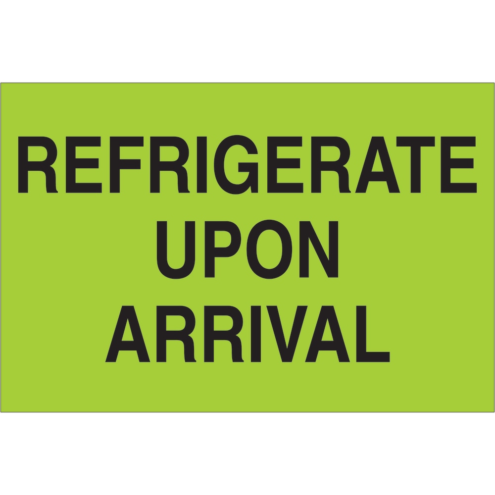 Tape Logic Preprinted Climate Shipping Labels, 