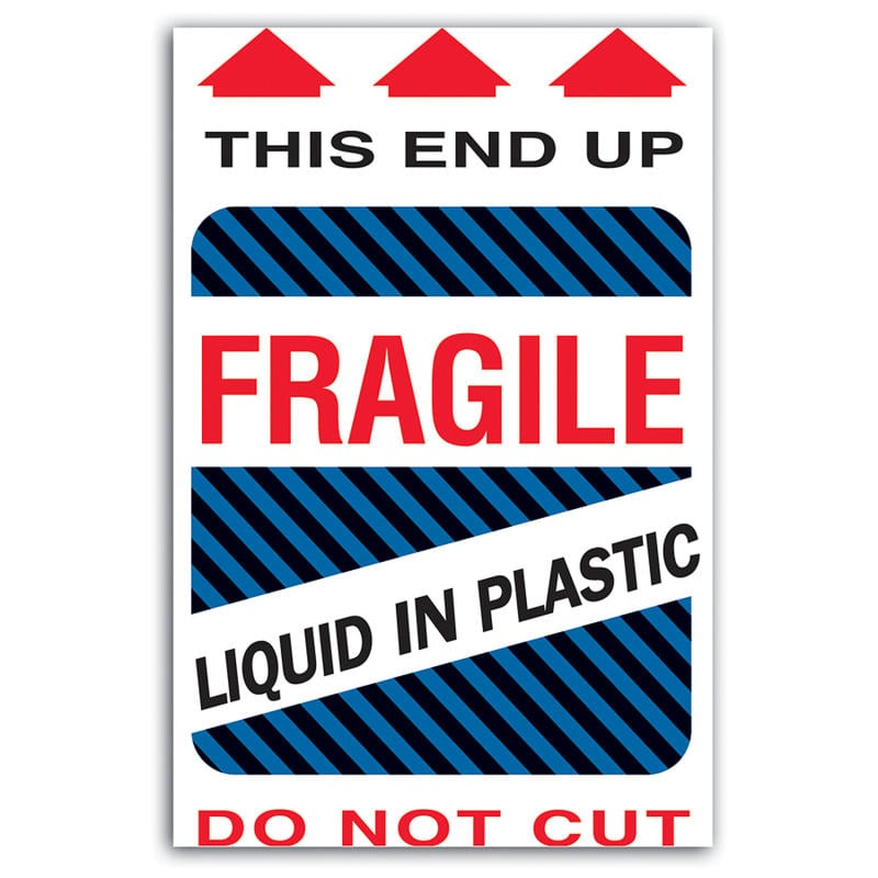 Tape Logic Preprinted Shipping Labels, DL1580, 