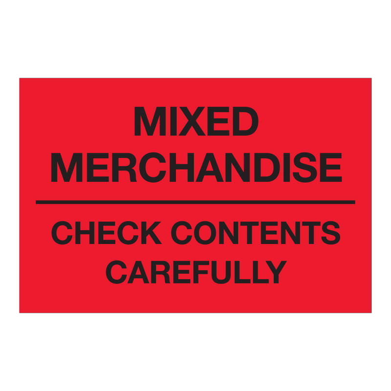 Tape Logic Preprinted Labels, 