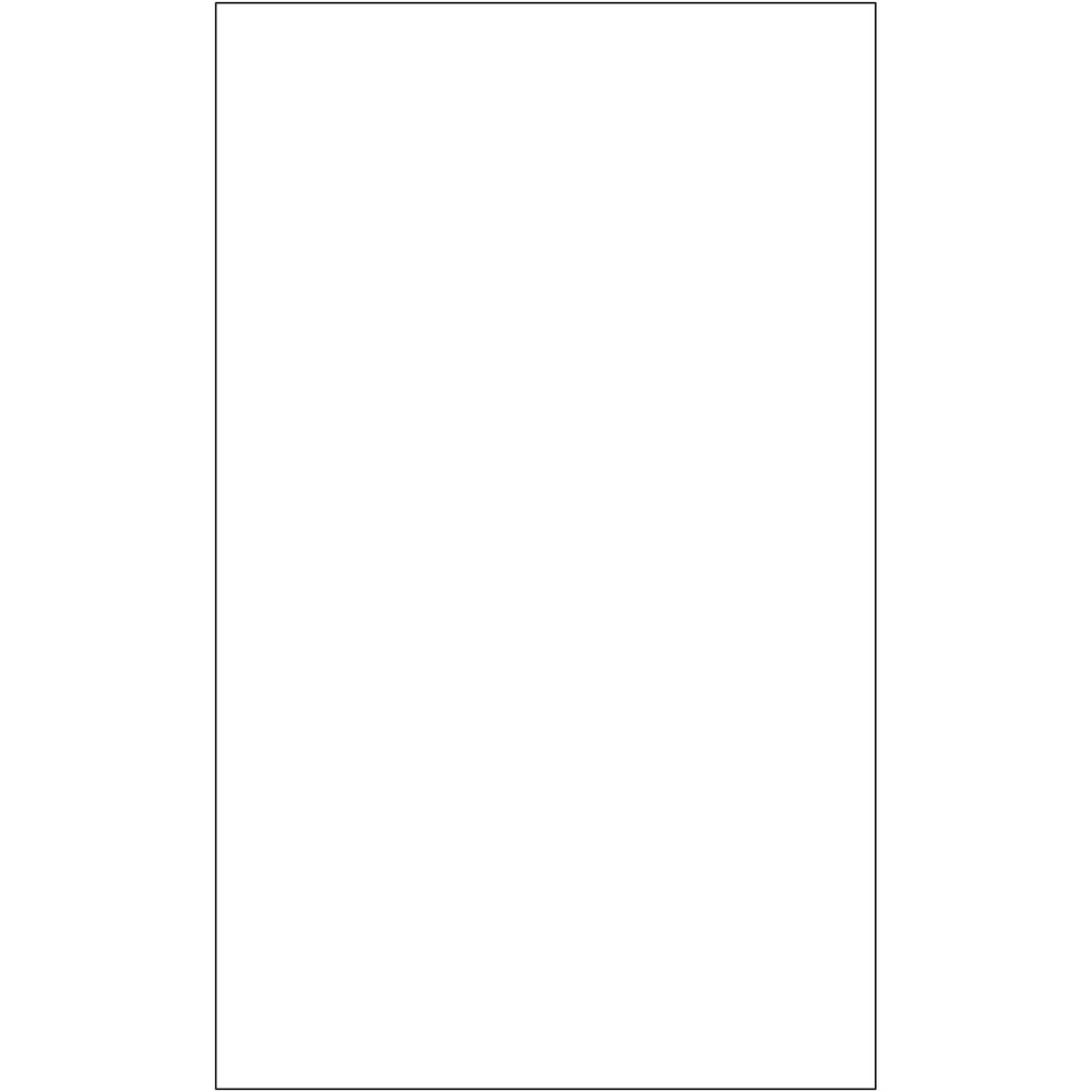 Tape Logic Inkjet/Laser Labels, LL137, Rectangle, 8 1/2in x 14in, White, Case Of 100 MPN:LL137