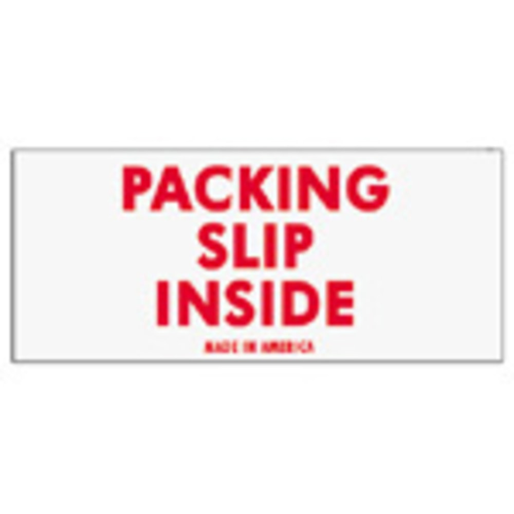 Tape Logic Preprinted Shipping Labels, SCL250, 
