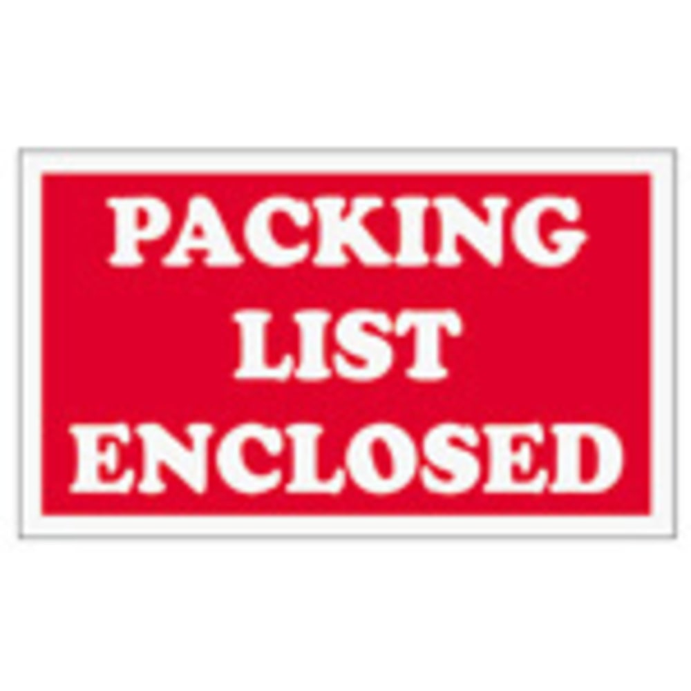 Tape Logic Preprinted Shipping Labels, SCL538, 