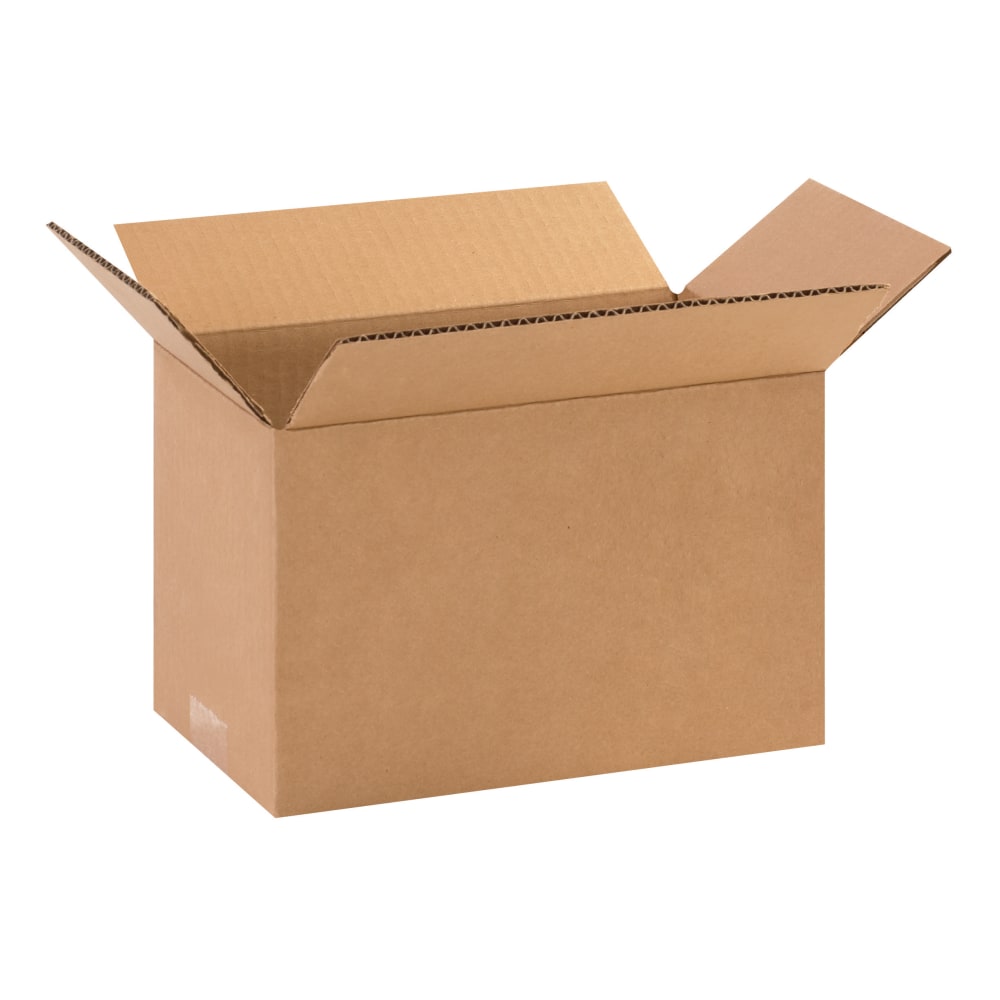 Partners Brand Long Corrugated Boxes, 10in x 6in x 6in, Kraft, Pack Of 25 MPN:1066