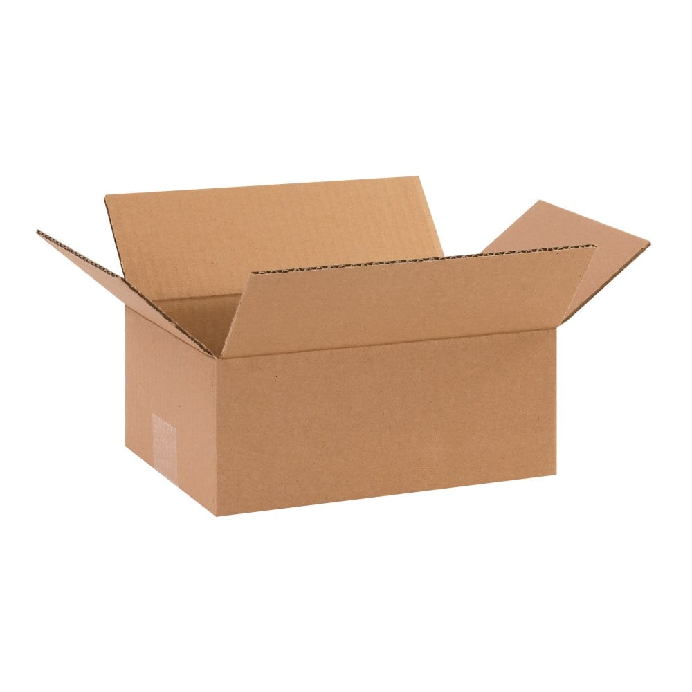 Partners Brand Corrugated Boxes, 10in x 7in x 4in, Kraft, Pack Of 25 MPN:1074