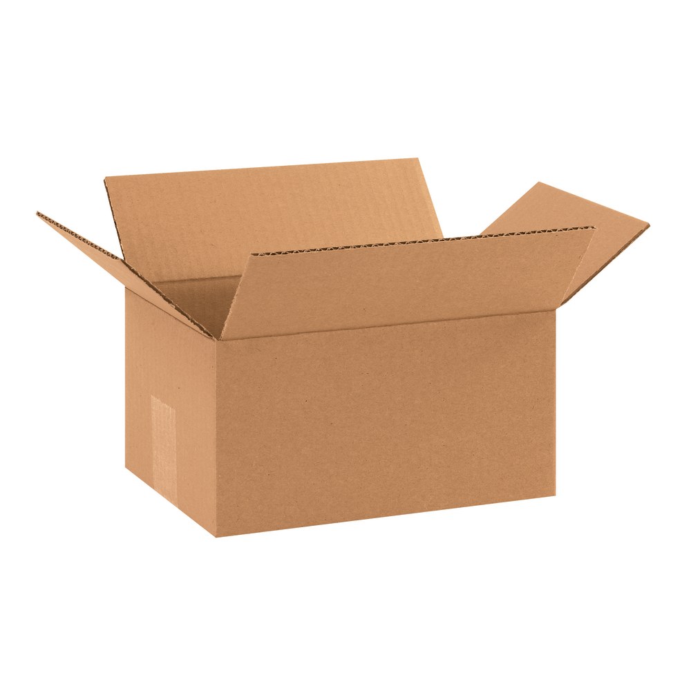 Partners Brand Corrugated Boxes, 10inL x 7inW x 5inH, Kraft, Pack Of 25 MPN:1075
