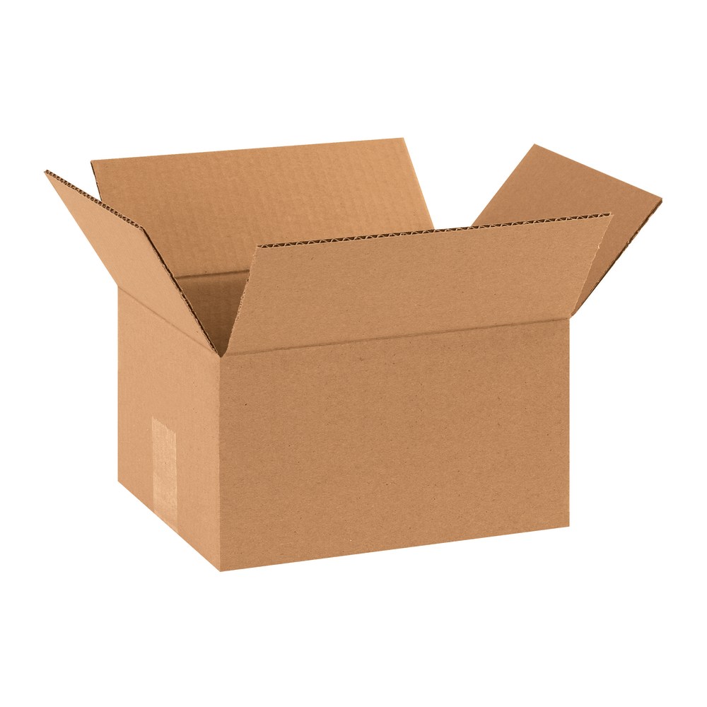 South Coast Paper Corrugated Boxes 10inL x 8inW x 6inH, Kraft, Pack Of 25 MPN:1086