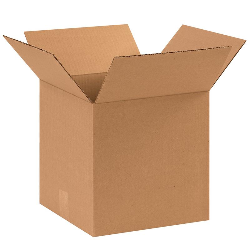 Partners Brand Corrugated Cube Boxes, 11inL x 11inW x 11inH, Kraft, Pack Of 25 MPN:111111