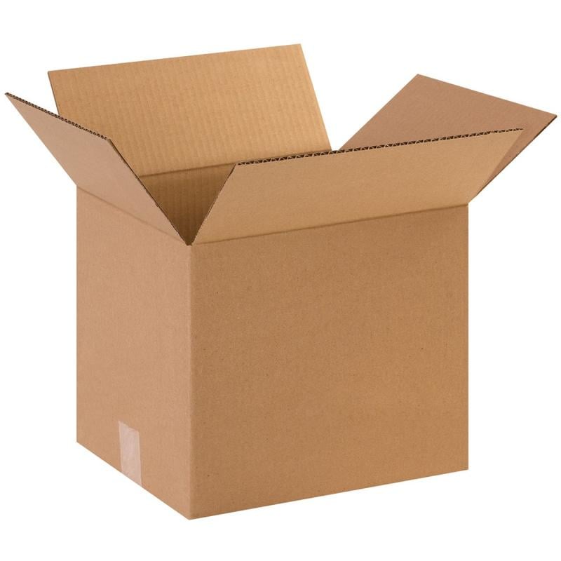 Partners Brand Corrugated Boxes, 12in x 10in x 10in, Kraft, Pack Of 25 MPN:121010