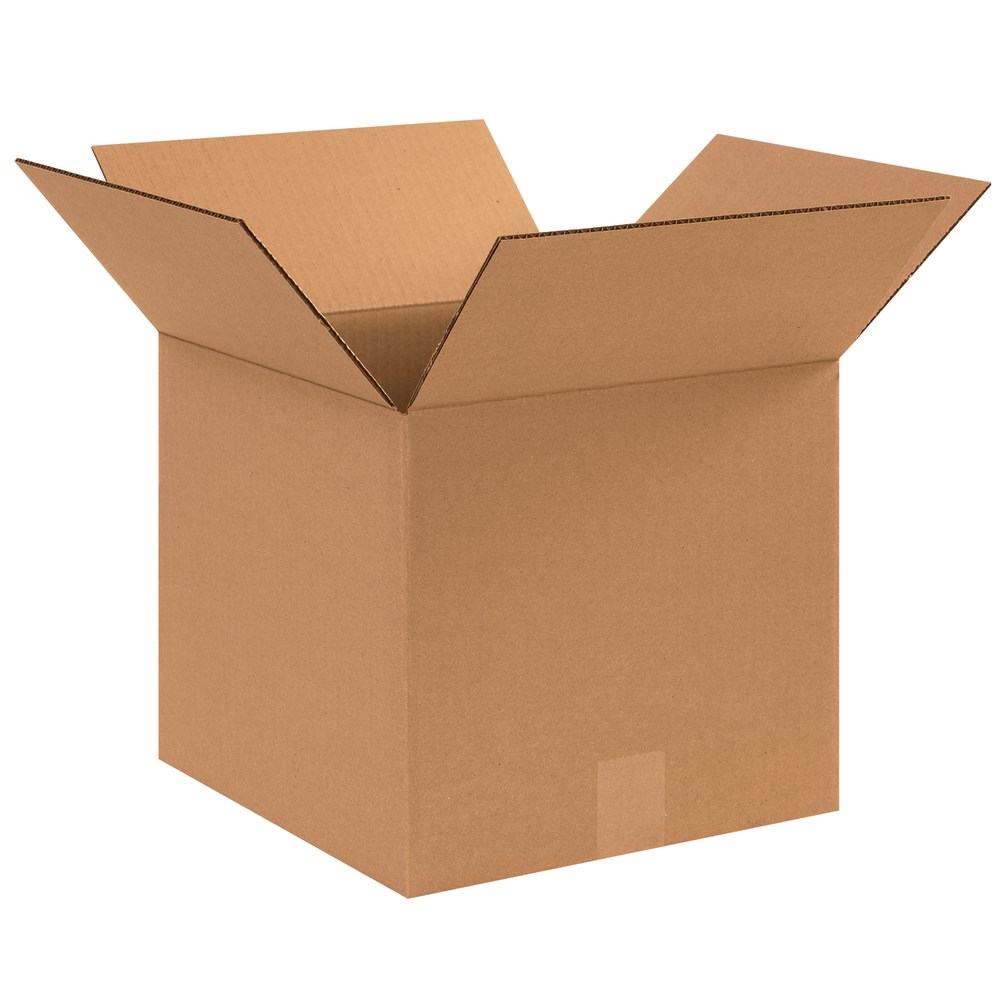 Partners Brand Corrugated Boxes, 12inL x 12inW x 11inH, Kraft, Pack Of 25 MPN:121211