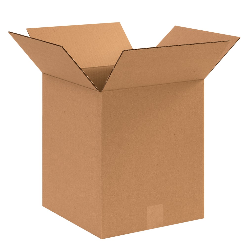 Partners Brand Corrugated Boxes, 12in x 12in x 14in, Kraft, Pack Of 25 MPN:121214